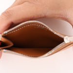 Hermès 2021 Constance Slim Wallet w/ zip cardholder w/ chain - FashioNica