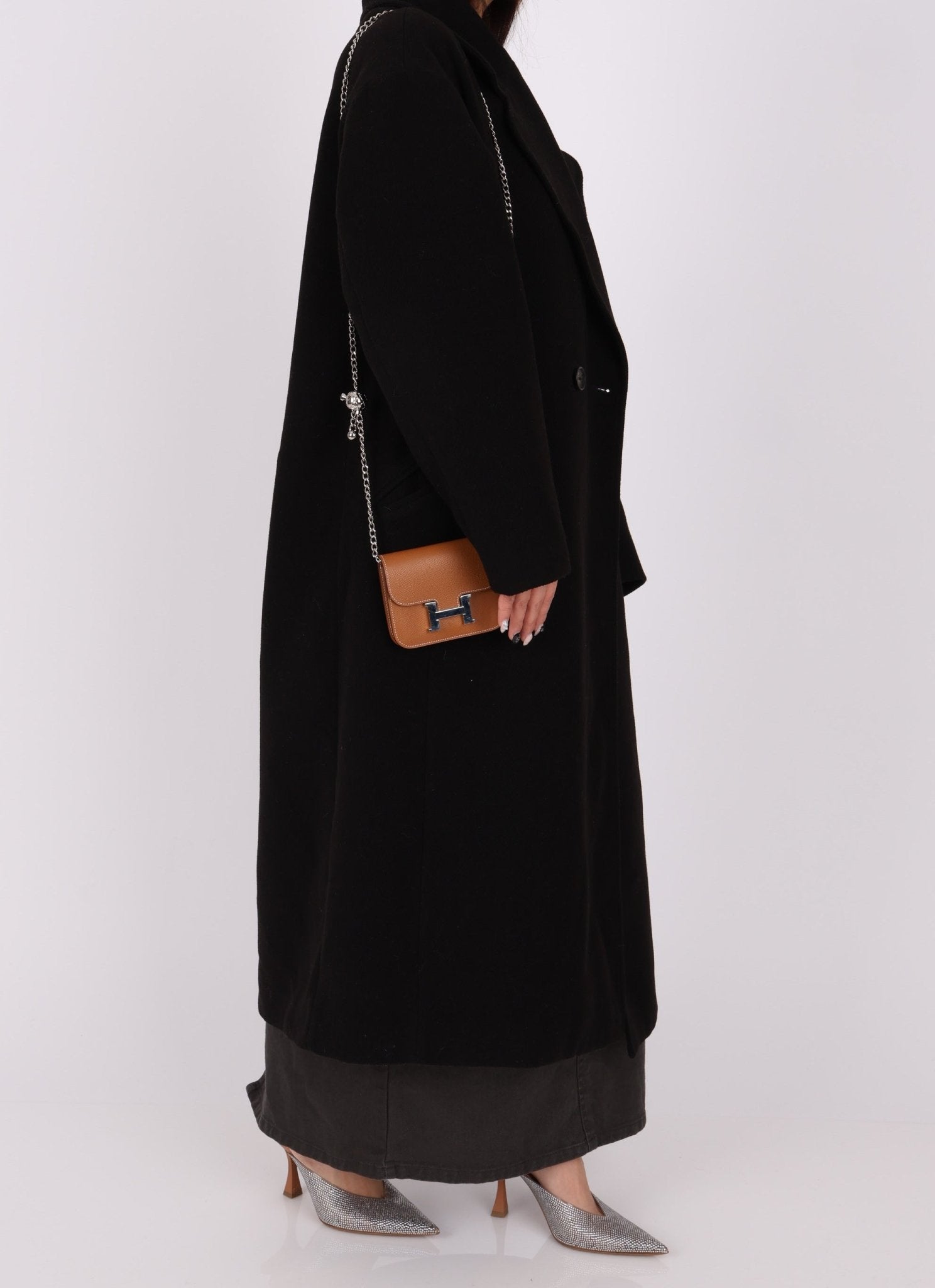 Hermès 2021 Constance Slim Wallet w/ zip cardholder w/ chain - FashioNica