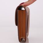 Hermès 2021 Constance Slim Wallet w/ zip cardholder w/ chain - FashioNica