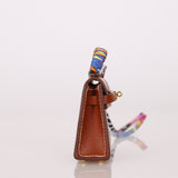 Hermès 2021 Gold Tadelakt Micro Kelly Twilly Bag Charm GHW - FashioNica
