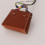 Hermès 2021 Gold Tadelakt Micro Kelly Twilly Bag Charm GHW - FashioNica