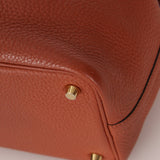 Hermès 2021 Marron d'Inde Clemence Picotin 18 GHW - FashioNica
