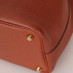 Hermès 2021 Marron d'Inde Clemence Picotin 18 GHW - FashioNica