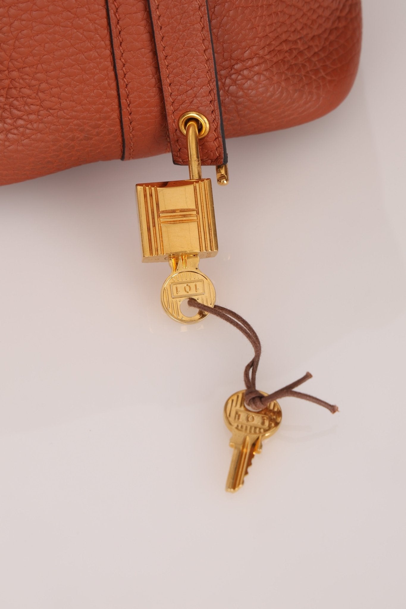 Hermès 2021 Marron d'Inde Clemence Picotin 18 GHW - FashioNica
