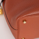 Hermès 2021 Marron d'Inde Clemence Picotin 18 GHW - FashioNica