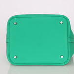 Hermès 2021 Menthe/Vert Vertigo Clemence Picotin Matte Alligator Touch 22 PHW - FashioNica