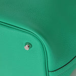Hermès 2021 Menthe/Vert Vertigo Clemence Picotin Matte Alligator Touch 22 PHW - FashioNica