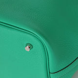 Hermès 2021 Menthe/Vert Vertigo Clemence Picotin Matte Alligator Touch 22 PHW - FashioNica