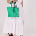 Hermès 2021 Menthe/Vert Vertigo Clemence Picotin Matte Alligator Touch 22 PHW - FashioNica