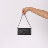 Hermès 2021 Noir Epsom and Alligator Bearn Touch Wallet - FashioNica