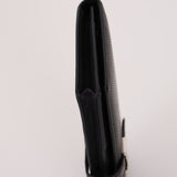 Hermès 2021 Noir Epsom and Alligator Bearn Touch Wallet - FashioNica