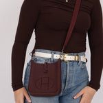 Hermès 2021 Rouge Sellier Clemence Evelyne TPM PHW - FashioNica