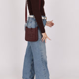 Hermès 2021 Rouge Sellier Clemence Evelyne TPM PHW - FashioNica