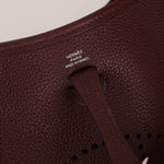 Hermès 2021 Rouge Sellier Clemence Evelyne TPM PHW - FashioNica