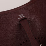 Hermès 2021 Rouge Sellier Clemence Evelyne TPM PHW - FashioNica