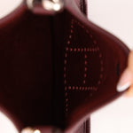 Hermès 2021 Rouge Sellier Clemence Evelyne TPM PHW - FashioNica