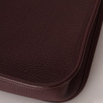 Hermès 2021 Rouge Sellier Clemence Evelyne TPM PHW - FashioNica