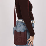 Hermès 2021 Rouge Sellier Clemence Evelyne TPM PHW - FashioNica