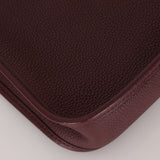 Hermès 2021 Rouge Sellier Clemence Evelyne TPM PHW - FashioNica