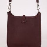 Hermès 2021 Rouge Sellier Clemence Evelyne TPM PHW - FashioNica