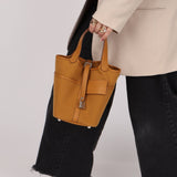 Hermès 2021 Sesame Cargo Picotin 18 PHW - FashioNica