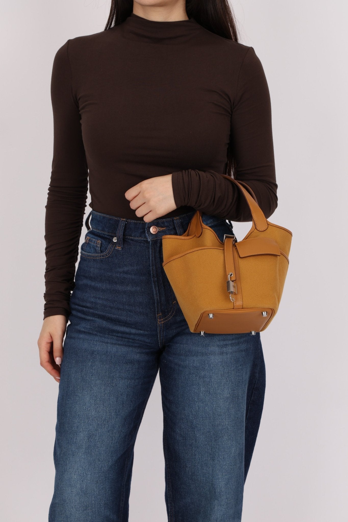 Hermès 2021 Sesame Cargo Picotin 18 PHW - FashioNica