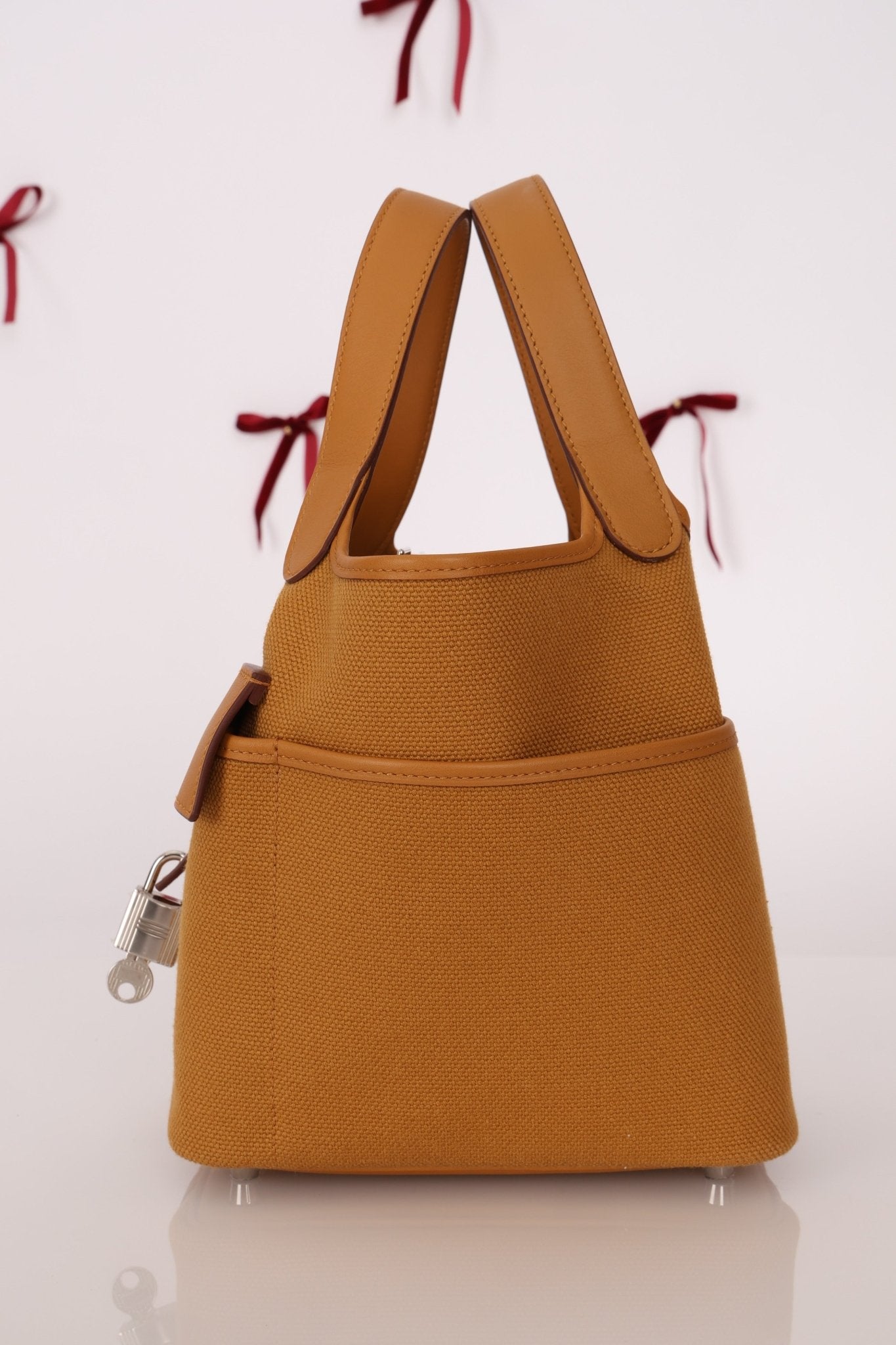 Hermès 2021 Sesame Cargo Picotin 18 PHW - FashioNica