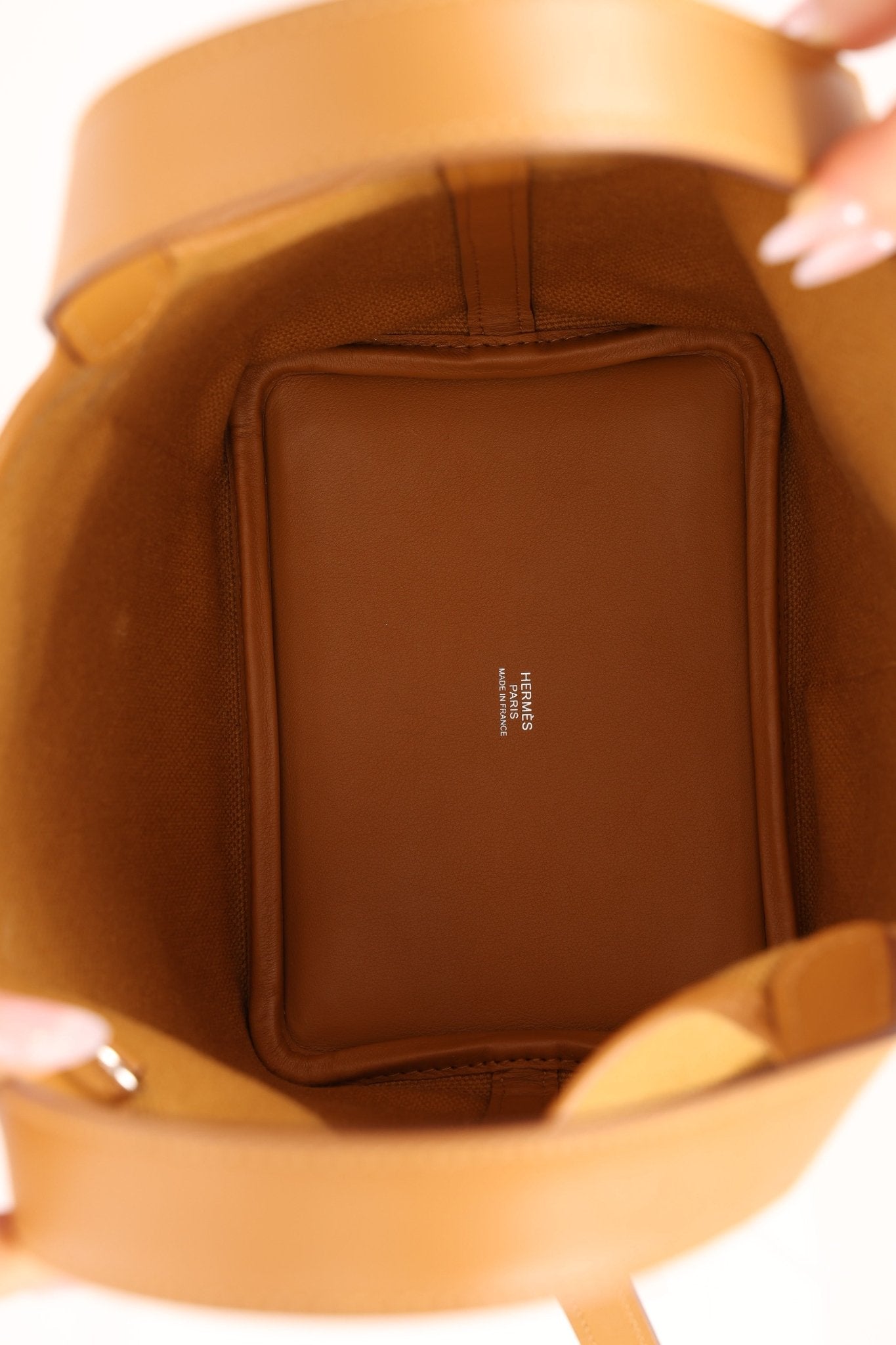 Hermès 2021 Sesame Cargo Picotin 18 PHW - FashioNica