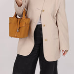 Hermès 2021 Sesame Cargo Picotin 18 PHW - FashioNica