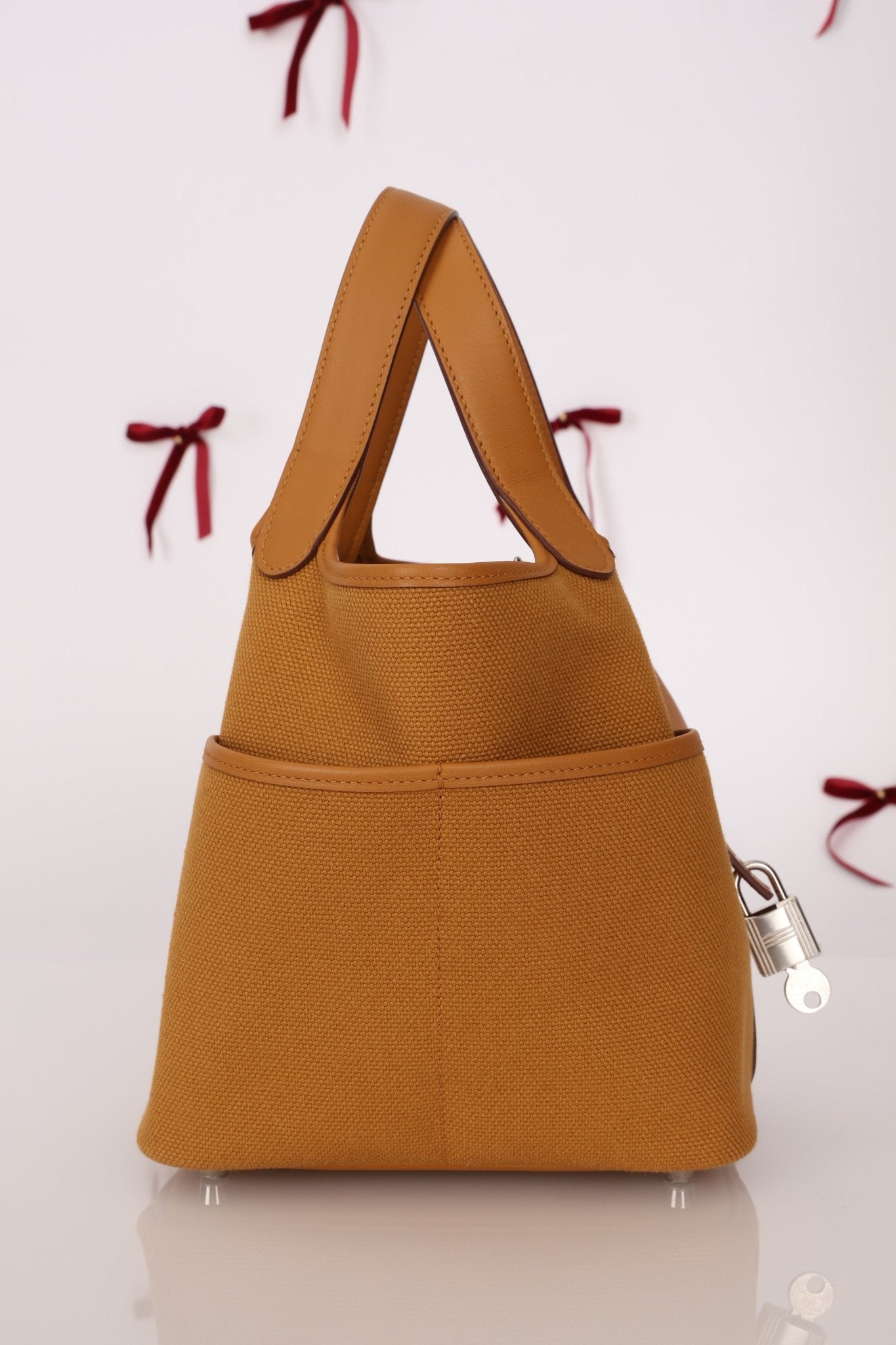 Hermès 2021 Sesame Cargo Picotin 18 PHW - FashioNica