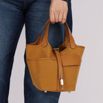 Hermès 2021 Sesame Cargo Picotin 18 PHW - FashioNica