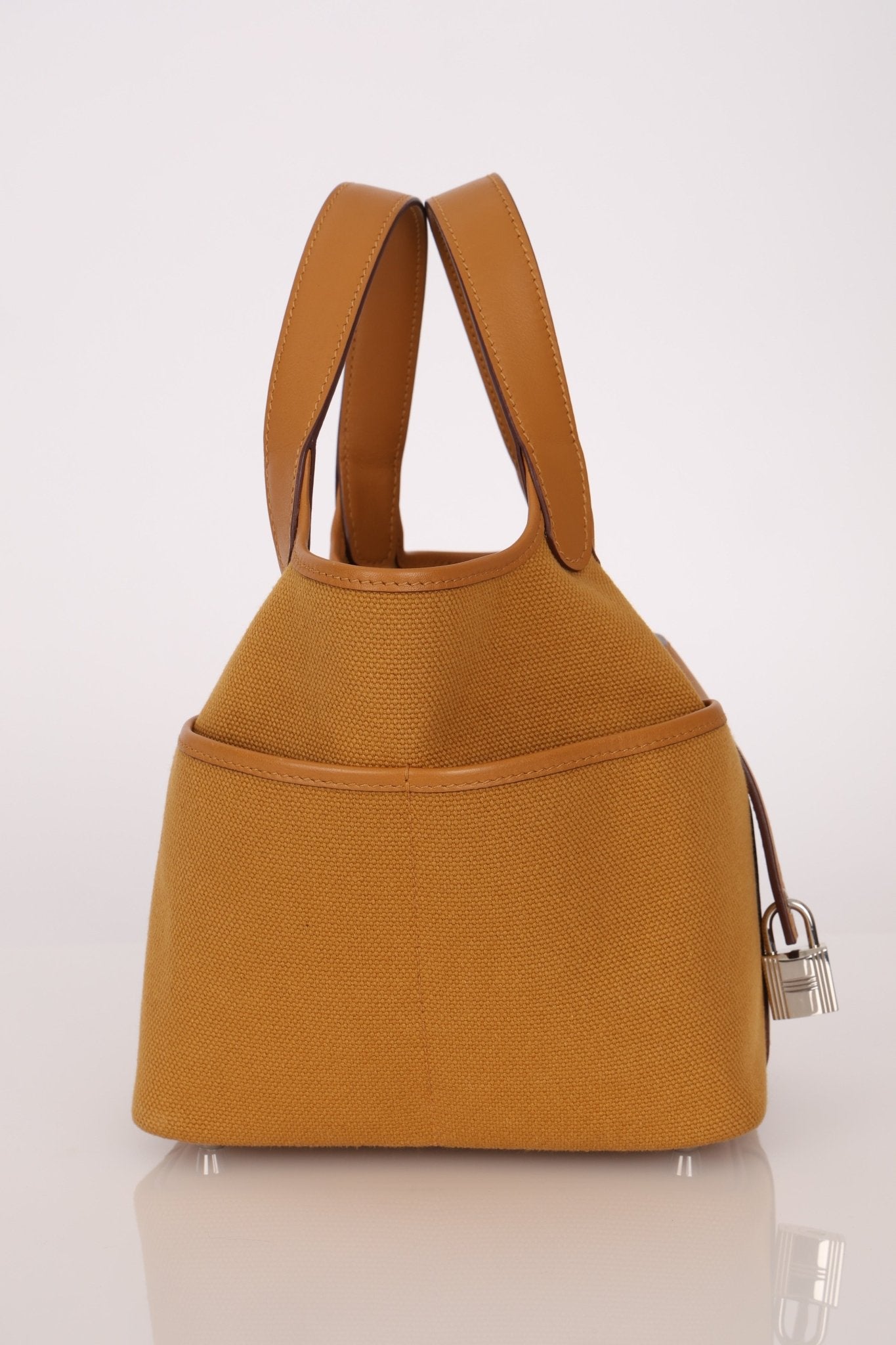 Hermès 2021 Sesame Cargo Picotin 18 PHW - FashioNica