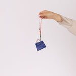 Hermès 2021 Tadelakt Bleu Electrique Micro Kelly Twilly PHW - FashioNica