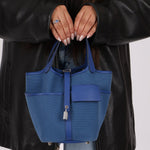 Hermès 2022 Bleu France Cargo Picotin 18 - FashioNica