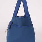 Hermès 2022 Bleu France Cargo Picotin 18 - FashioNica