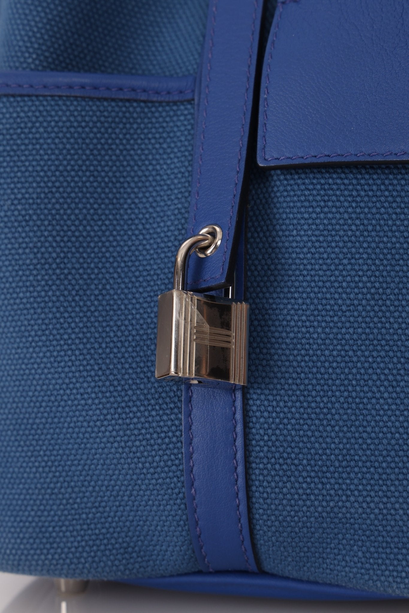 Hermès 2022 Bleu France Cargo Picotin 18 - FashioNica