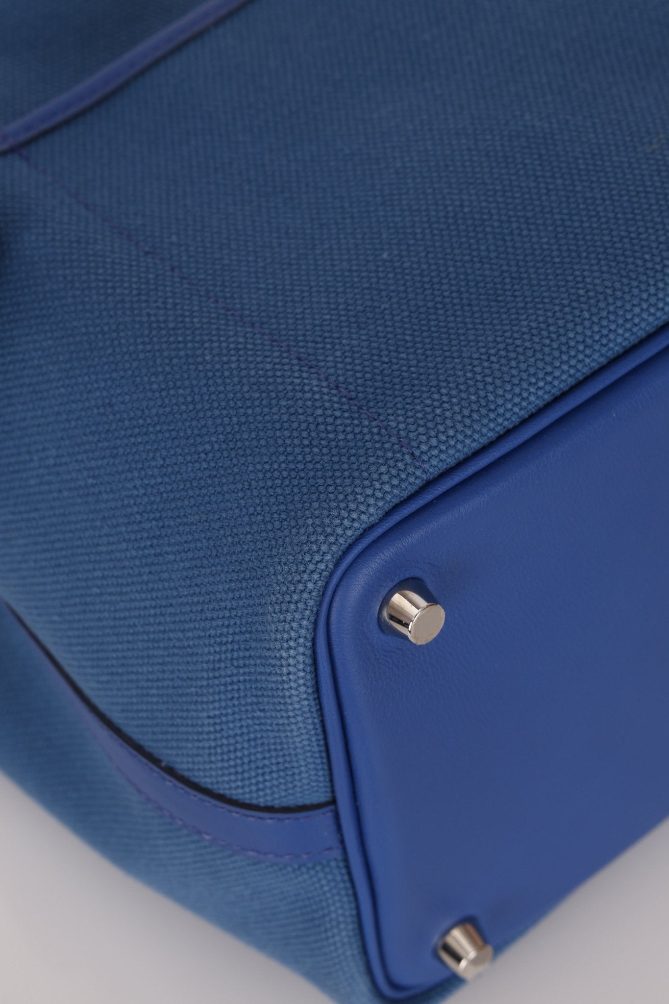 Hermès 2022 Bleu France Cargo Picotin 18 - FashioNica