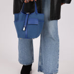 Hermès 2022 Bleu France Cargo Picotin 18 - FashioNica