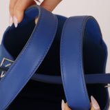 Hermès 2022 Bleu France Swift and Canvas Cargo Picotin 18 PHW - FashioNica