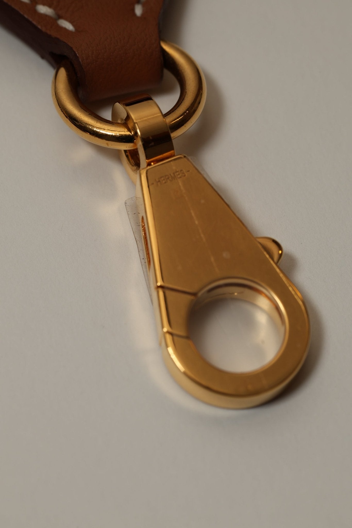 Hermès 2022 Gold Epsom and Swift Kelly Pocket Bag Strap - FashioNica