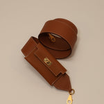 Hermès 2022 Gold Epsom and Swift Kelly Pocket Bag Strap - FashioNica