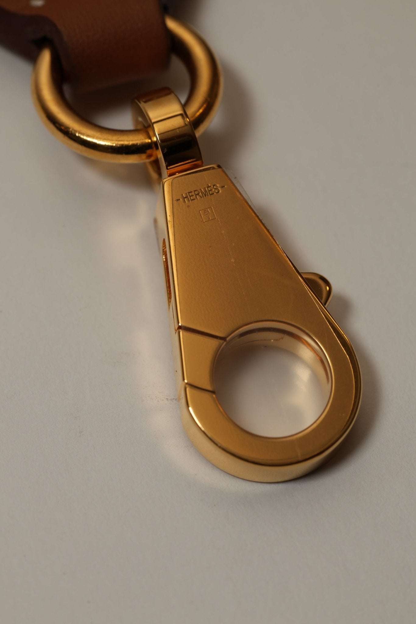 Hermès 2022 Gold Epsom and Swift Kelly Pocket Bag Strap - FashioNica