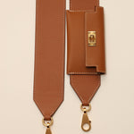 Hermès 2022 Gold Epsom and Swift Kelly Pocket Bag Strap - FashioNica