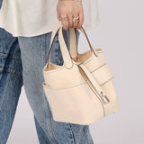 Hermès 2022 Nata Toile Goeland Swift Cargo Picotin 18 PHW - FashioNica