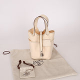 Hermès 2022 Nata Toile Goeland Swift Cargo Picotin 18 PHW - FashioNica