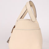Hermès 2022 Nata Toile Goeland Swift Cargo Picotin 18 PHW - FashioNica