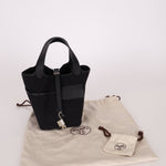 Hermès 2022 Noir Cargo Picotin 18 - FashioNica