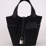 Hermès 2022 Noir Cargo Picotin 18 - FashioNica