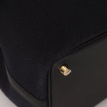 Hermès 2022 Noir Toile Goeland Swift Cargo Picotin Lock 18 GHW - FashioNica