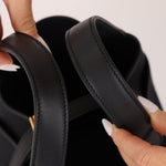 Hermès 2022 Noir Toile Goeland Swift Cargo Picotin Lock 18 GHW - FashioNica